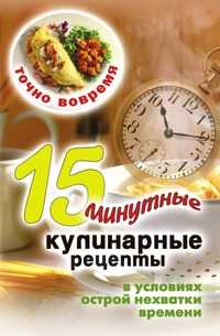 Точно вовремя. 15-минутные кулинарные рецепты в условиях острой нехватки времени, В. Б. Зайцев, 2008